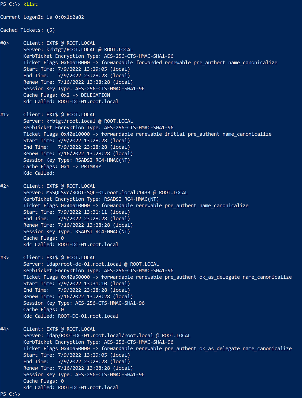 SID filter as security boundary between domains? (Part 7) - Trust account attack - from trusting to trusted