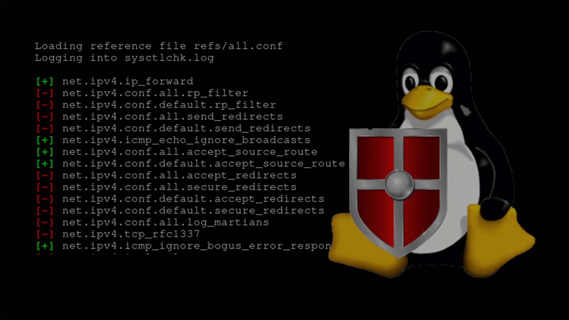 Check and harden your Linux kernel security parameters with sysctl …and automatize it!